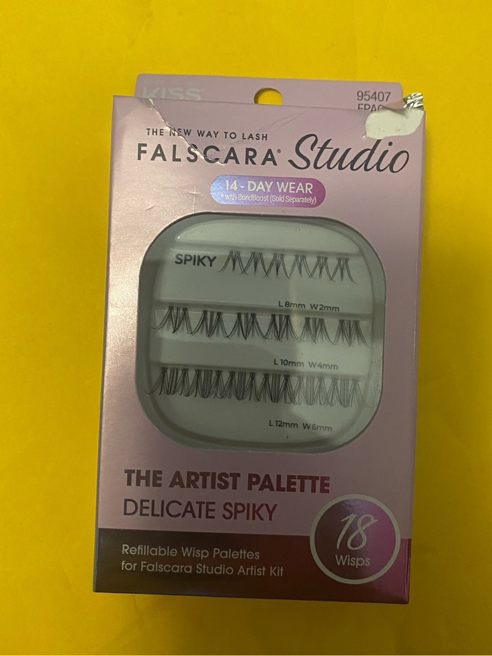 KISS Falscara Lash Kit‎ Bundle 2 Sets Spiky Wisps NEW - Picture 6 of 9